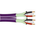 Photo of Belden 1802B 2-Pr Parallel Digital Audio Cable Str/TC Shielded 24AWG - Violet Z4B - 1000 Ft