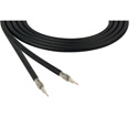 Belden 1855A Sub-Miniature RG59 SDI Digital Coaxial Cable 23 AWG - Black - 1000 Foot