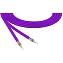 Photo of Belden 1855A CMR Rated 6G-SDI Mini-RG59 Digital Coax Video Cable 23 AWG - Violet - Per Foot