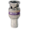 Belden 1855ABHDL 6G-SDI 1-Pc Locking BNC HD Compression Conn for 1855A/23 AWG RG59 Mini Coax Cable-Violet Band-50PK