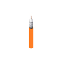 Photo of Belden 1855P CMP/Plenum 75 Ohm SDI Mini RG-59 Coax Cable - Solid BC/Shielded 23AWG - Orange - 1000 Foot