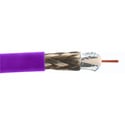 Photo of Belden 1865A CMR/Riser Sub-miniature Serial Digital Coax Cable Shld/Stranded BC 25AWG - Purple - 1000 Foot