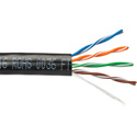 Photo of Belden 1872A CMR 4 Bonded Pair U/UTP CAT6+ Premise Horizontal Copper Cable 23AWG - Black - 1000 Foot