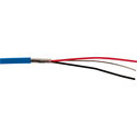 Photo of Belden 1883A 1-24 AWG 2-Conductor Paired Audio Cable - Blue - 1000 Foot