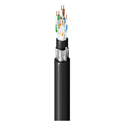 Photo of Belden 2141A Category 6A Indoor/Outdoor Cable - 4 Pair F/UTP OSP/CM-LS Low Smoke Zero Halogen - Black - 1000 Foot