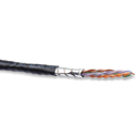 Photo of Belden 2183P CMP-LP/Plenum 4K UHD Ethernet Media Cable for HDBaseT 4-Pr 12AWG - Black - 1000 Ft/Reel-In-Box