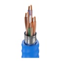 Photo of Belden 2183P CMP-LP Plenum 4K UHD CAT6A Media Cable for HDBaseT - 4 Pair 23AWG - Blue - 1000 Foot/ReelTuff Box