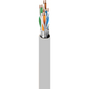 Photo of Belden 2413FS CMP/Plenum Cat6+ Enhanced Premise Horizontal F/UTP Cable 350MHz 4-Pair Shld/BC 23AWG - Gray - 1000 Foot