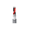Belden 2451RW 1-Pair 22 AWG Stranded TC Indoor/Outdoor Stadium Line Level Audio Cable - Black - 1000 Foot