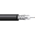 Belden 4694P Coax - 4K Ultra-High-Definition Plenum Coax Cable for 12G-SDI - Black - 1000 Foot