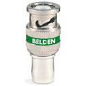 Photo of Belden 4694RBUHD1 12GHz UHD 1-Piece BNC Compression Connector for 4694R/RG6 Cable - Green Band