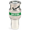 Belden 4694RBUHD1 12GHz UHD 1-Piece BNC Compression Connector for 4694R/RG6 Cable - Green Band - Each
