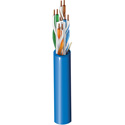 Belden 4812 Category 6 Plus Enhanced Premised Horizontal Cable - 4 Pair - U/UTP - CMR - 1000 Foot - Light Blue