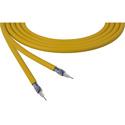 Photo of Belden 4855R CMR Rated 12G-SDI 75 Ohm 4K UHD Mini RG-59 Coax Video Cable 23 AWG - Yellow - Per Foot