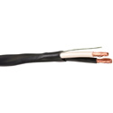 Belden BL-5000UP CL3 High Flex High Strand Copper Unshielded Commercial Audio Cable 2x12AWG - Black - 1000 Foot