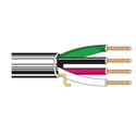 Photo of Belden 5002UP CL3 Flexible 4 Conductor Commercial Audio/Speaker Cable Str BC - 12 AWG - Black - 500 Foot
