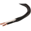 Belden 5100UP CL3 2 Conductor High Flex Commercial Audio Cable Str BC Unshielded 2-14 AWG - Black - 500 Foot