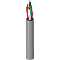 Photo of Belden 5102UE Security & Sound Cable - Riser-CL3R - 4-14 AWG Stranded Bare Copper Conductors - Gray - 500 Foot