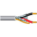 Belden 5300FE Riser/CMR Security & Sound Commercial Audio Cable Shielded/BC 2x18 AWG - Gray - 1000 Ft/UnReel Box