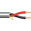 Belden 5300UE Riser/CMR 2 Conductor Unshielded Security/Alarm/Sound Cable - Str BC - 18AWG - Gray - 500 Foot