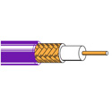 Photo of Belden New-Gen Coaxial Plenum RG6 Braided Shield Cable 1000Ft Violet