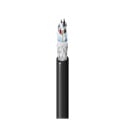 Belden 7804PX SMPTE 311M CMP Camera Cable - 2 Fiber - 2 Conductor 24AWG/4 Conductor 20AWG - PVDF Jacket - Black - 1000Ft