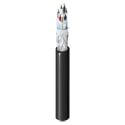 Belden 7804WB SMPTE 311M Waterblocked Outdoor Camera Cable - 2 SM Fiber / 2 cond 24AWG / 4 cond 20AWG - 1000 Ft - Black