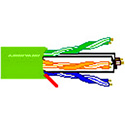 Photo of Belden 7851A 23 AWG Bonded Pair DataTwist Cat6E & 4PRB Cable 1000 Ft Green