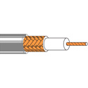 Photo of Belden 8241F RG59/22AWG Analog Coaxial Cable - Stranded BC / BC Braid / PVC Jacket - Gray - 1000 Foot