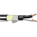 Belden 8413 EPDM Jacket/Flexible 2 Conductor Microphone & Instrument Cable Shielded TC Braid 24 AWG - Black - 100 Foot