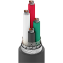Photo of Belden 8424 EPDM Ruggedized Flexible Star Quad Low-Impedance Analog Microphone Cable 4x20AWG - Black - 250 Foot