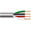 Photo of Belden 8444 Non-Paired - Four-Conductor 22 AWG Control Cable - Chrome - 1000 Foot