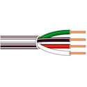 Belden 8444 Non-Paired - Four-Conductor 22 AWG Control Cable - Chrome - 500 Foot