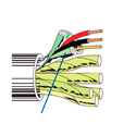 Photo of Belden 8778 6-Pair 22AWG Audio Control & Instrument Cable - Chrome - 250 Foot/Reel