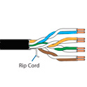 Photo of Belden 88104 Plenum Computer Cable - Gray - 500 Foot