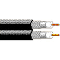 Photo of Belden 9077 Series 6 Dual RG6 CATV Coaxial Video Cable 2x18AWG - Black - 1000 Foot