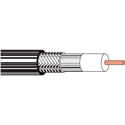 Photo of Belden 9116 CM Rated Series 6 RG6 CATV Broadband Video Coaxial Cable Solid BCCS - 18 AWG - Black - 1000 Foot