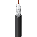 Photo of Belden 9116P CMP/Plenum Series 6 RG6 Plenum Broadband Coaxial Cable - Solid Shield/BCCS 18AWG - Black - 1000 Foot