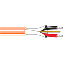 Photo of Belden 9451 CMR/Riser Rated Single Pair Analog Audio Cable 22 AWG - TC - Shielded - Orange - 1000 Foot