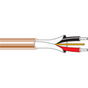 Photo of Belden 9451 CMR/Riser Rated Single Pair Analog Audio Cable 22 AWG - TC - Shielded - Brown - 1000 Foot