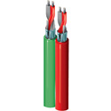 Photo of Belden 9451D CMR 2 Parallel Pr Low Voltage Line Level Audio/Control Cable Shld/Str/TC - Red/Gray - 1000 Ft/UnReel Box