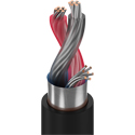 Belden 9451P CMP/Plenum Single Pair Line Level Audio Cable Str TC Shielded 22AWG - Black - 1000 Foot UnReel Box