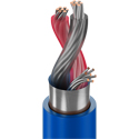 Photo of Belden 9451P CMP/Plenum Single Pair Line Level Audio Cable Str TC Shielded 22AWG - Blue - 1000 Ft/UnReel Box