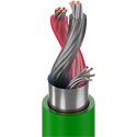 Photo of Belden 9451P CMP/Plenum Single Pair Line Level Audio Cable Str TC Shielded 22AWG - Green - 1000 Ft/UnReel Box