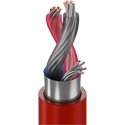 Photo of Belden 9451P CMP/Plenum Single Pair Line Level Audio Cable Str TC Shielded 22AWG - Red - 1000 Ft/UnReel Box