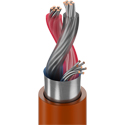 Photo of Belden 9451P CMP/Plenum Single Pair Line Level Audio Cable Str TC Shielded 22AWG - Brown - 1000 Ft/UnReel Box