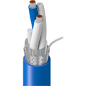 Belden 9463F J221000 Blue Hose 1 Pair 20AWG PVC Jacket Data Cable - Strong Blue - 1000 Foot