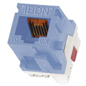 Photo of Belden AX102272 10GX Modular Jack Category 6A RJ45 Connector - MDVO Style - Black