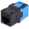 Belden AX104019 KeyConnect 10GX RJ45 Cat6A Coupler - Blue - Each