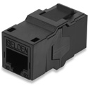 Photo of Belden AX104024 10GX Category 6A RJ45 KeyConnect Coupler -  Black - Each